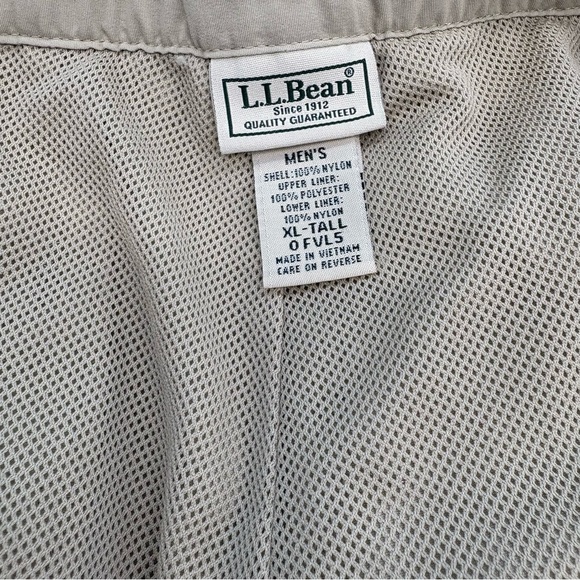 L.L. Bean Men's Hiking Pants Cream Size XL-Tall - Picture 6 of 11